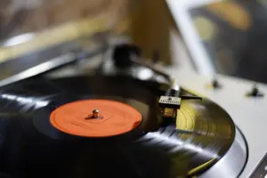 vintage style record player