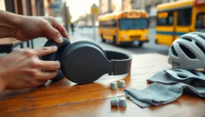 are noise cancelling headphones safe