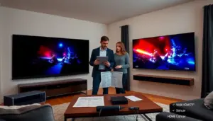 projector vs tv for home theater