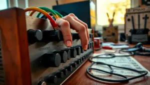 when was the synthesizer invented